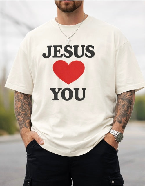 (PREORDER) Beige JESUS❤️YOU tee